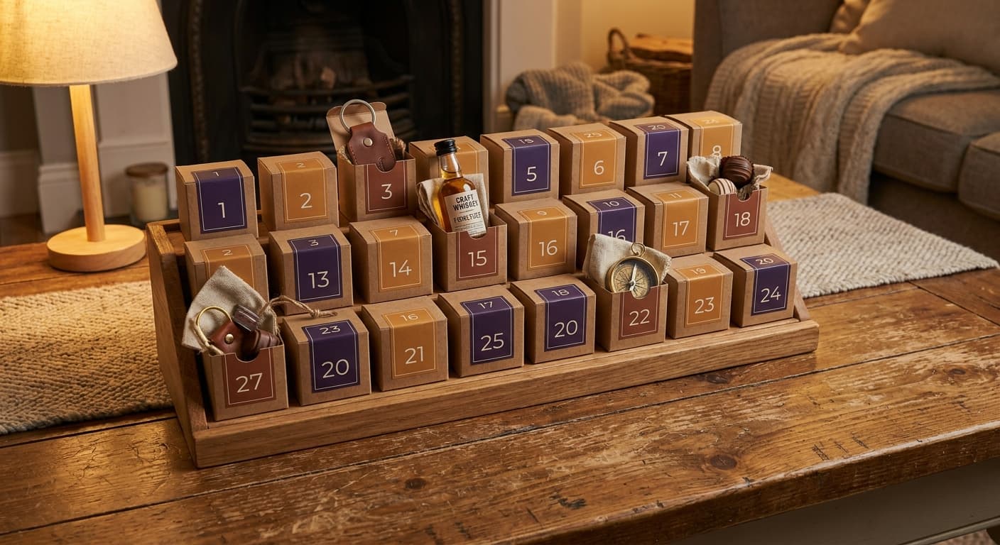 Idée cadeau calendrier de l'Avent homme : 24 idées originales à glisser dans chaque case